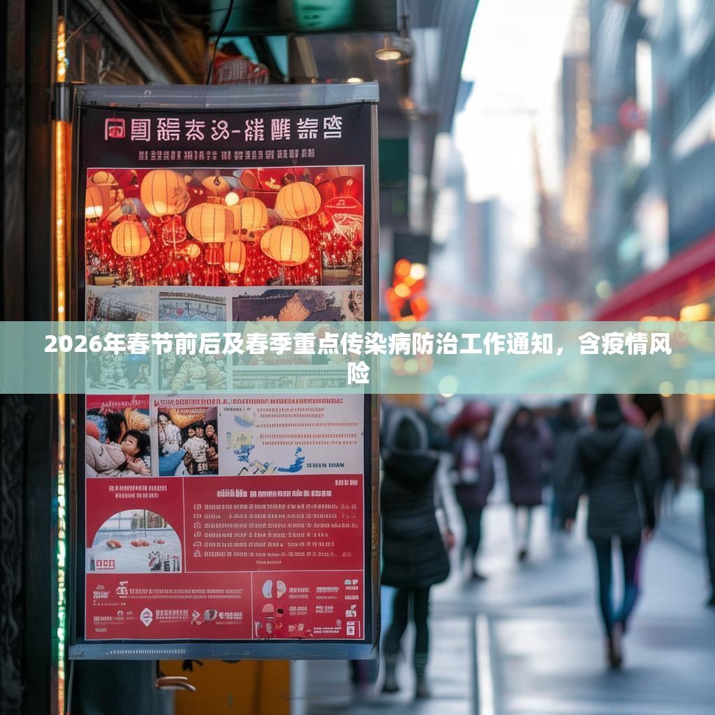 2026年春节前后及春季重点传染病防治工作通知，含疫情风险