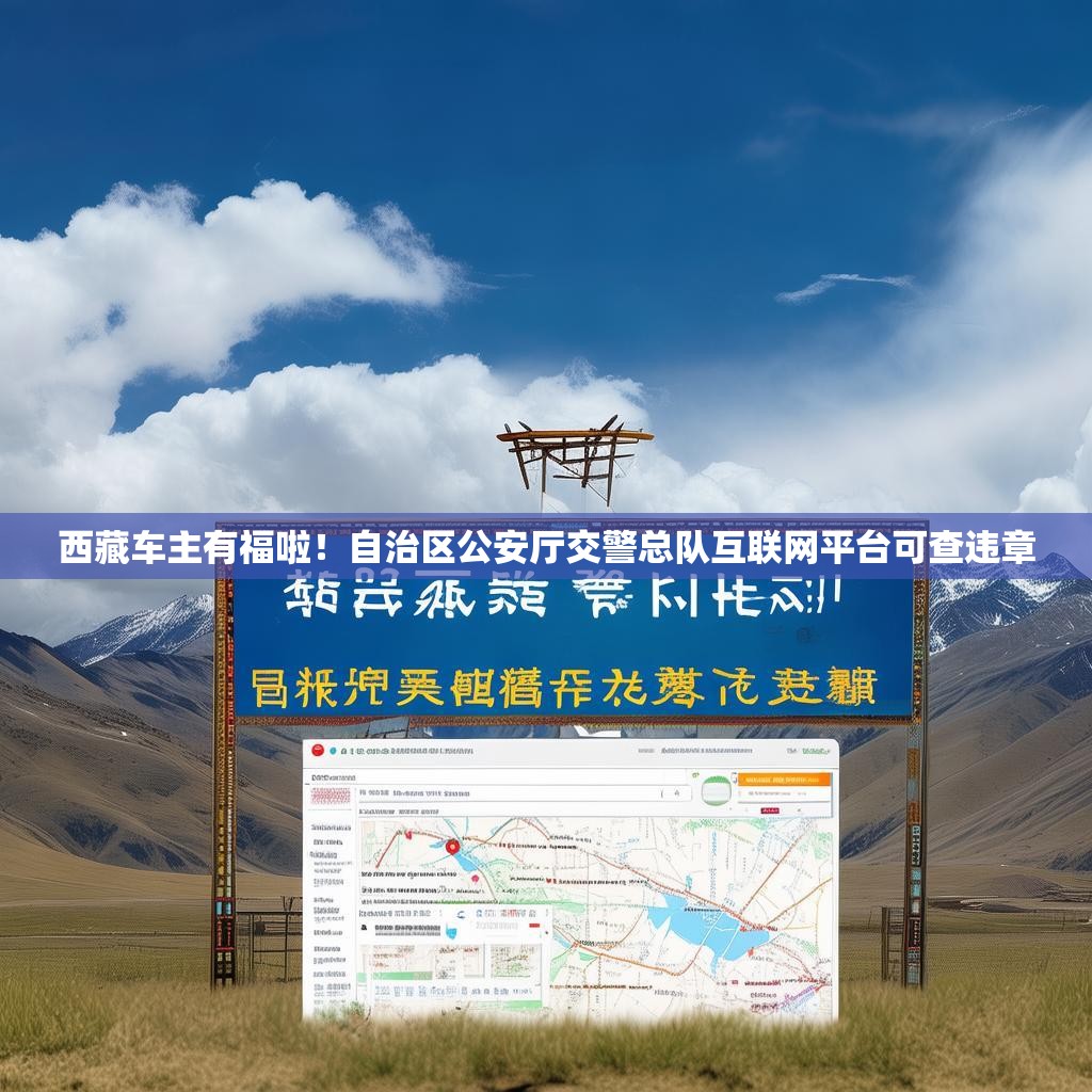 西藏车主有福啦！自治区公安厅交警总队互联网平台可查违章