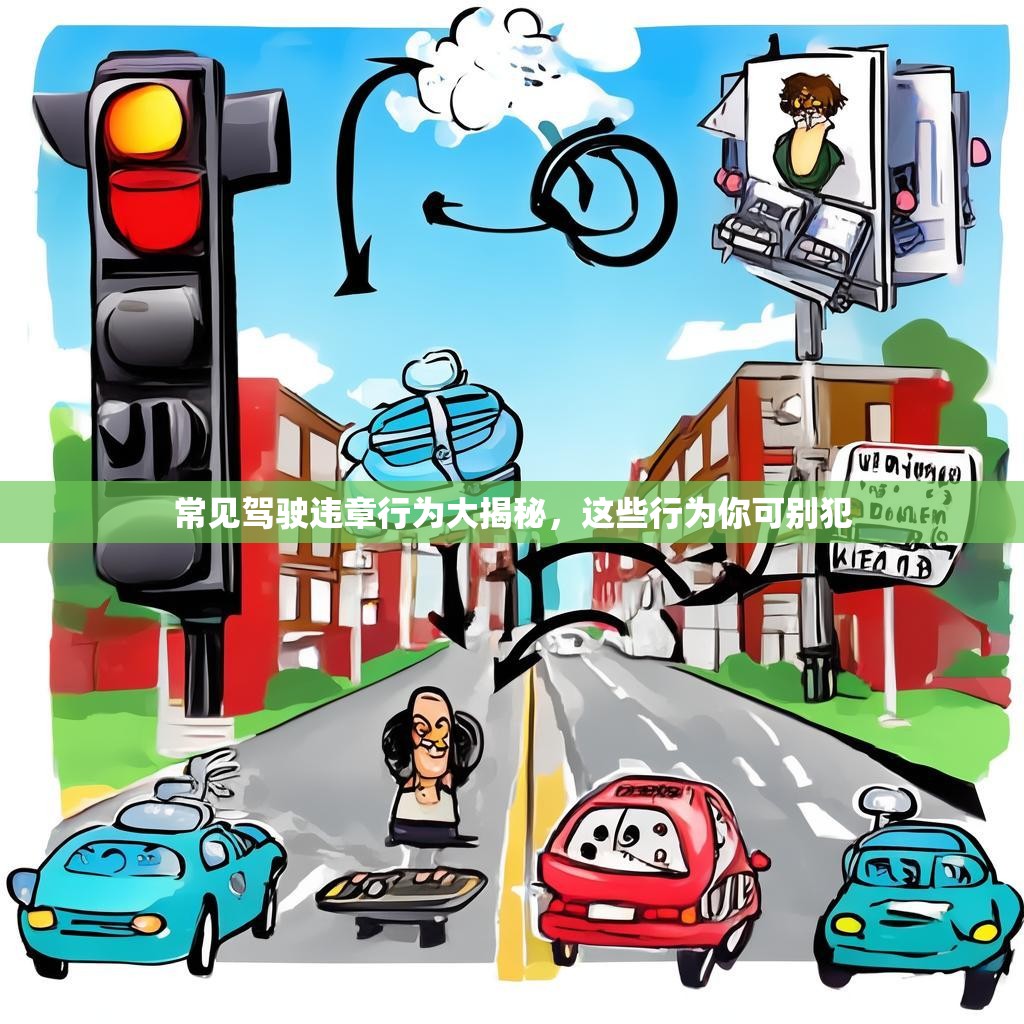 常见驾驶违章行为大揭秘，这些行为你可别犯