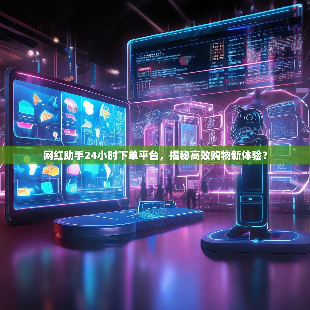 网红助手24小时下单平台，揭秘高效购物新体验？