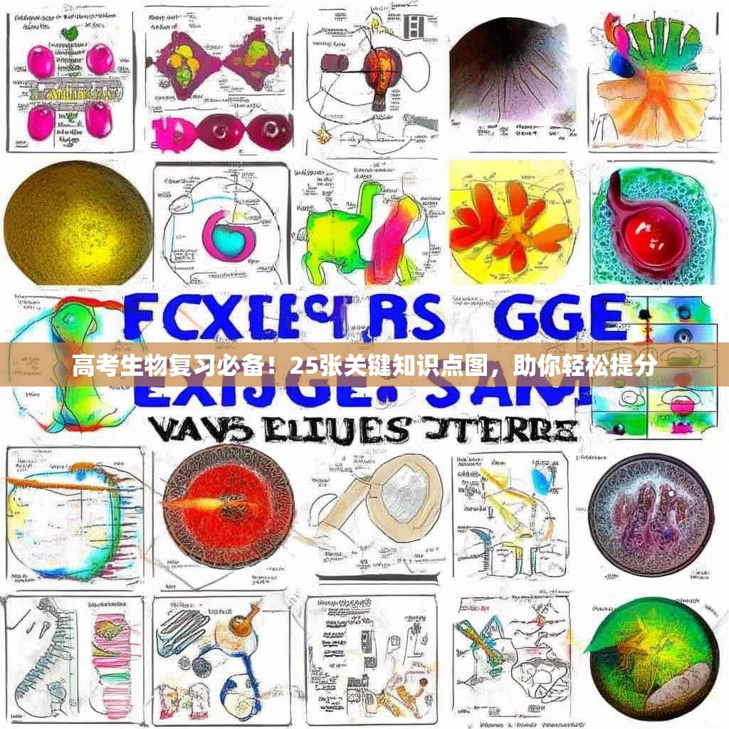 高考生物复习必备!25张关键知识点图,助你轻松提分