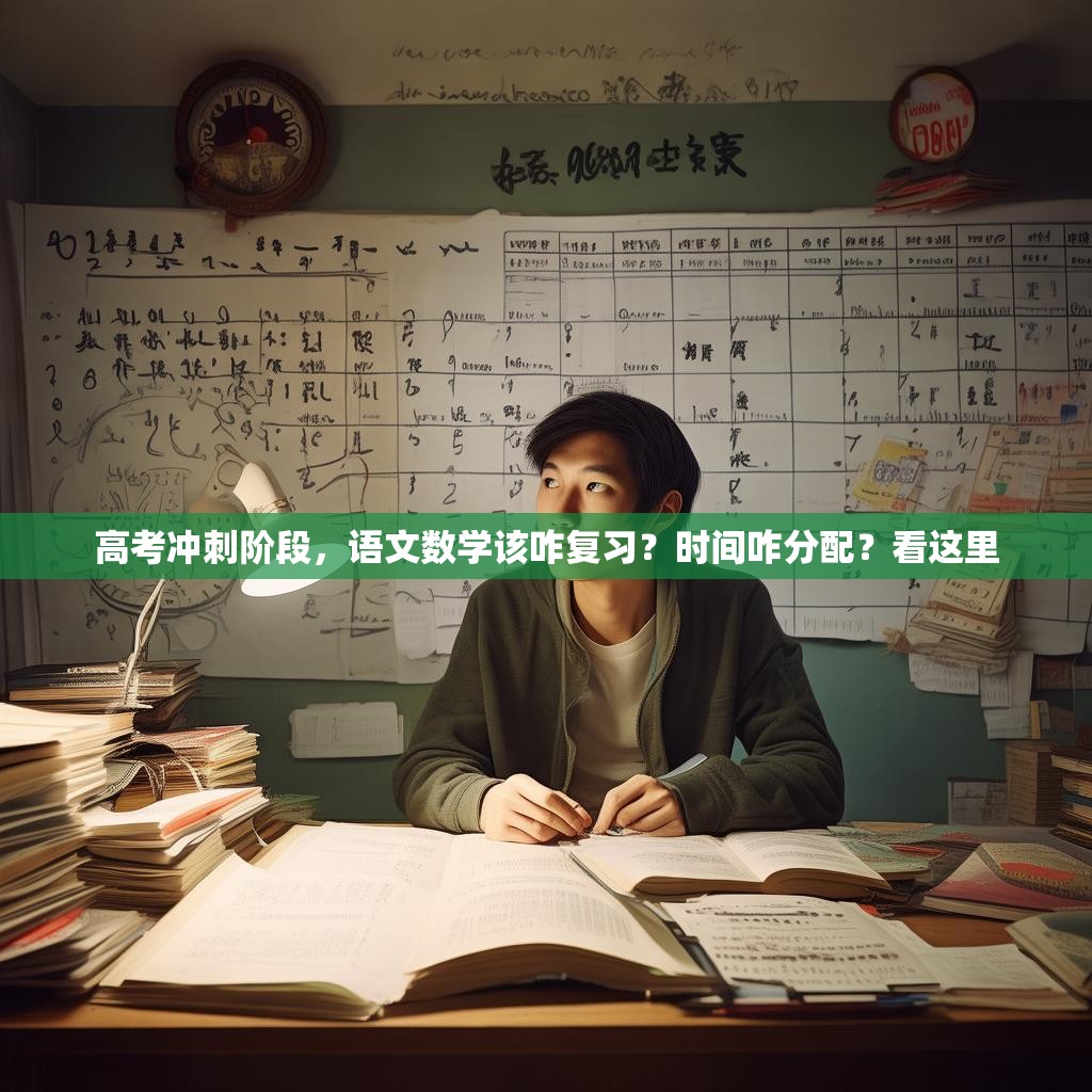 高考冲刺阶段，语文数学该咋复习？时间咋分配？看这里