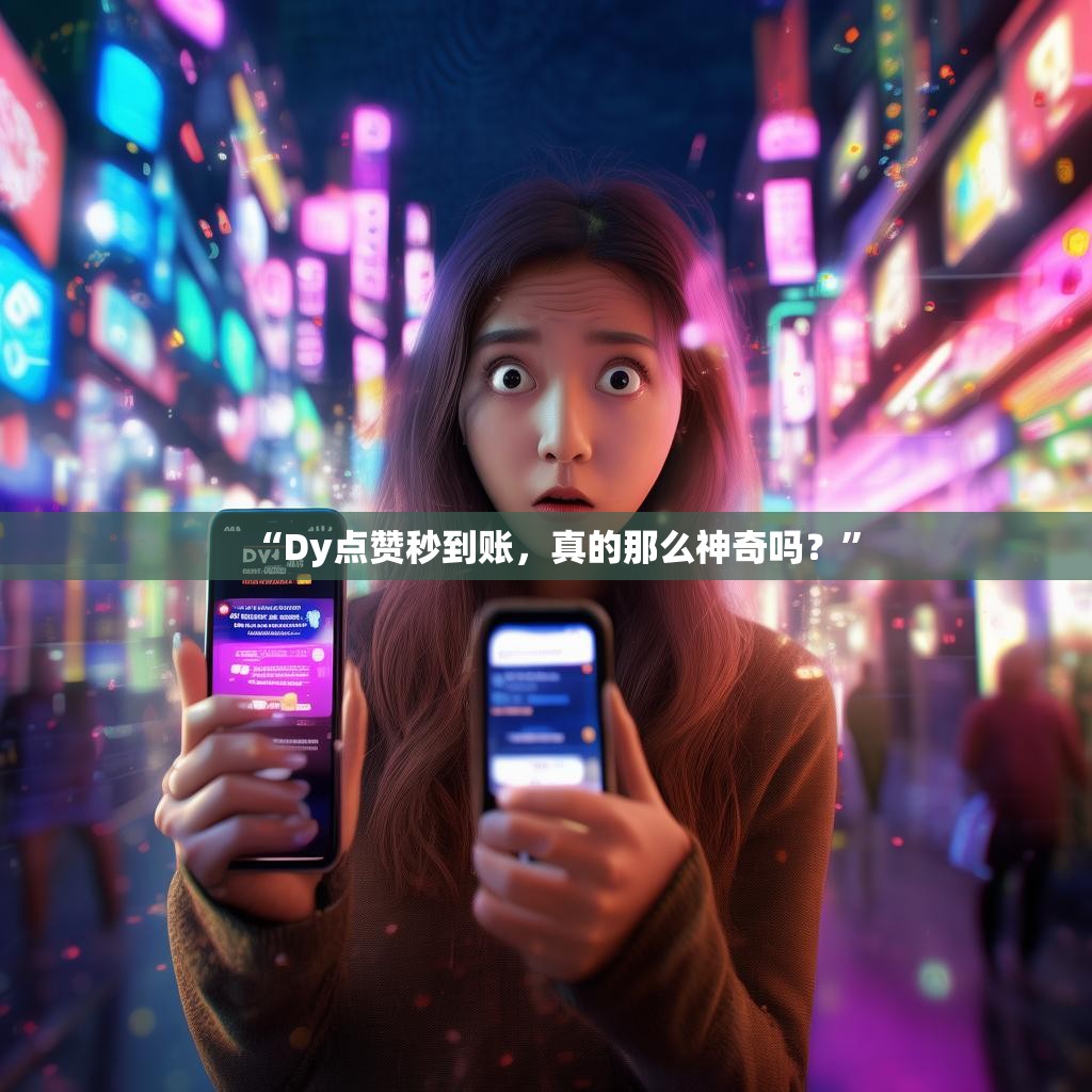 “Dy点赞秒到账，真的那么神奇吗？”