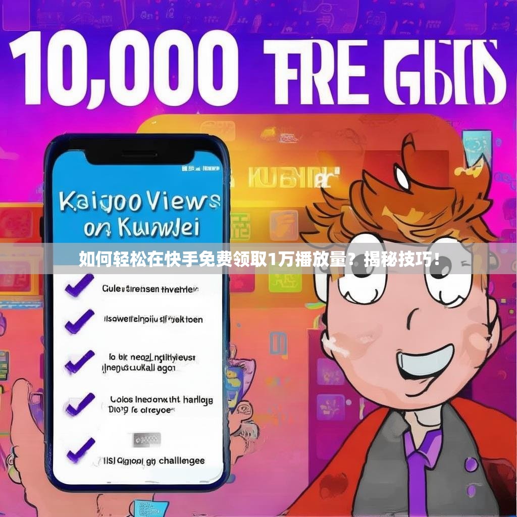 如何轻松在快手免费领取1万播放量?揭秘技巧!