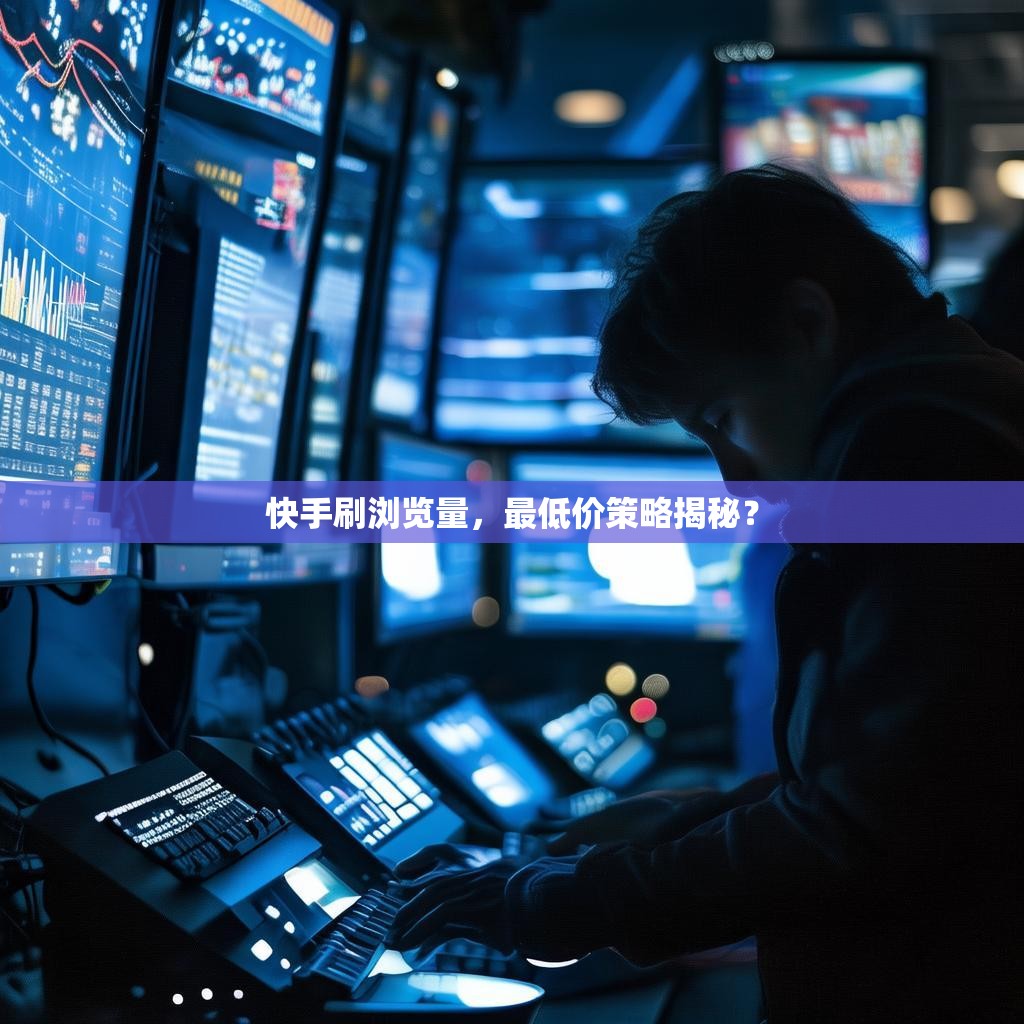 快手刷浏览量，最低价策略揭秘？