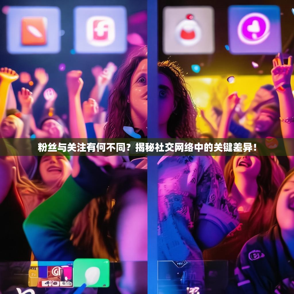 粉丝与关注有何不同？揭秘社交网络中的关键差异！
