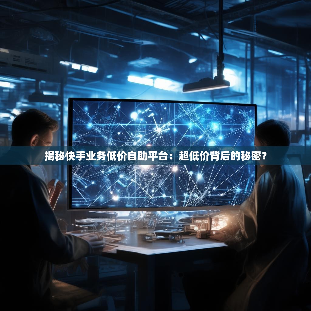 揭秘快手业务低价自助平台：超低价背后的秘密？