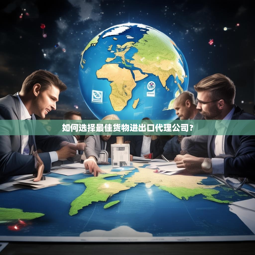 如何选择最佳货物进出口代理公司?
