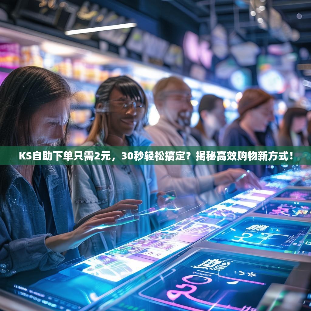 KS自助下单只需2元,30秒轻松搞定?揭秘高效购物新方式!