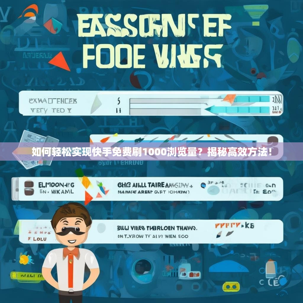 如何轻松实现快手免费刷1000浏览量?揭秘高效方法!