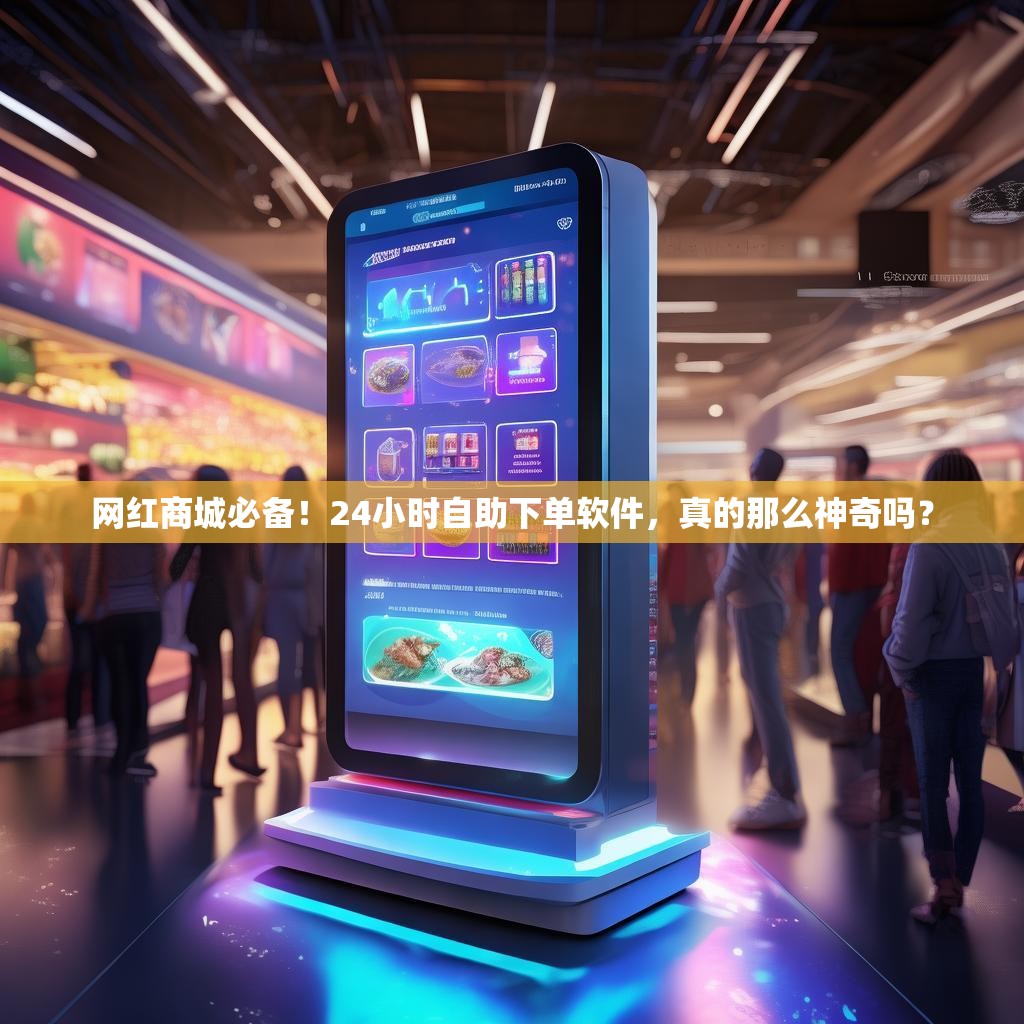 网红商城必备！24小时自助下单软件，真的那么神奇吗？