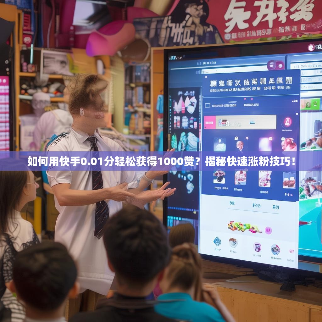 如何用快手0.01分轻松获得1000赞？揭秘快速涨粉技巧！