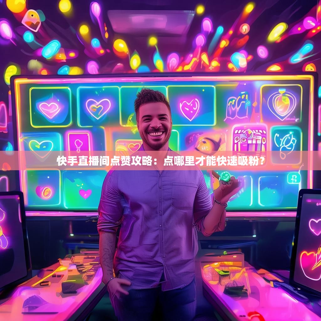 快手直播间点赞攻略:点哪里才能快速吸粉?