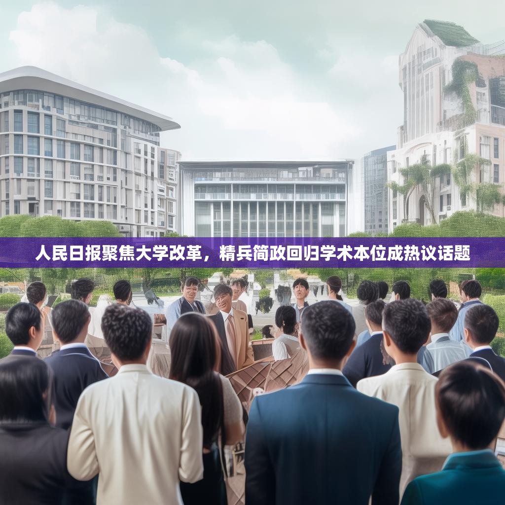 人民日报聚焦大学改革，精兵简政回归学术本位成热议话题