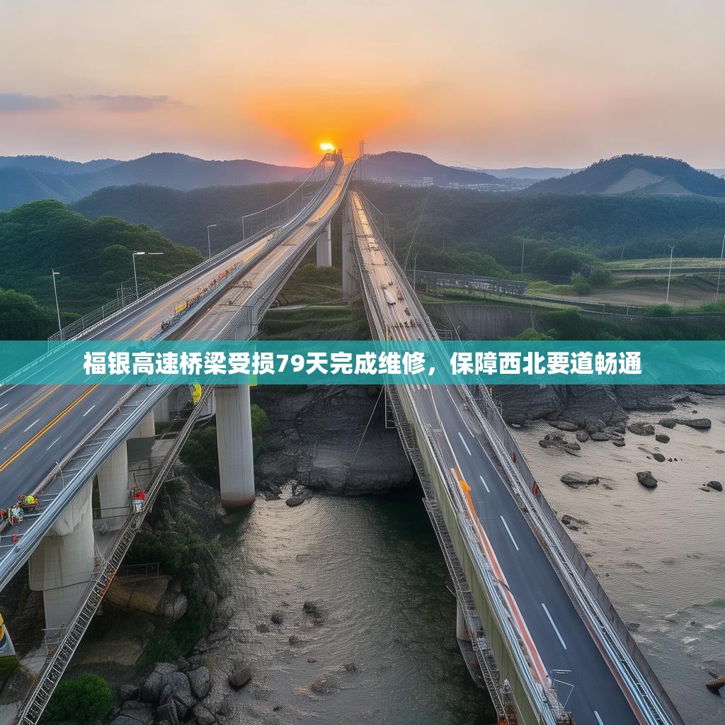 福银高速桥梁受损79天完成维修，保障西北要道畅通