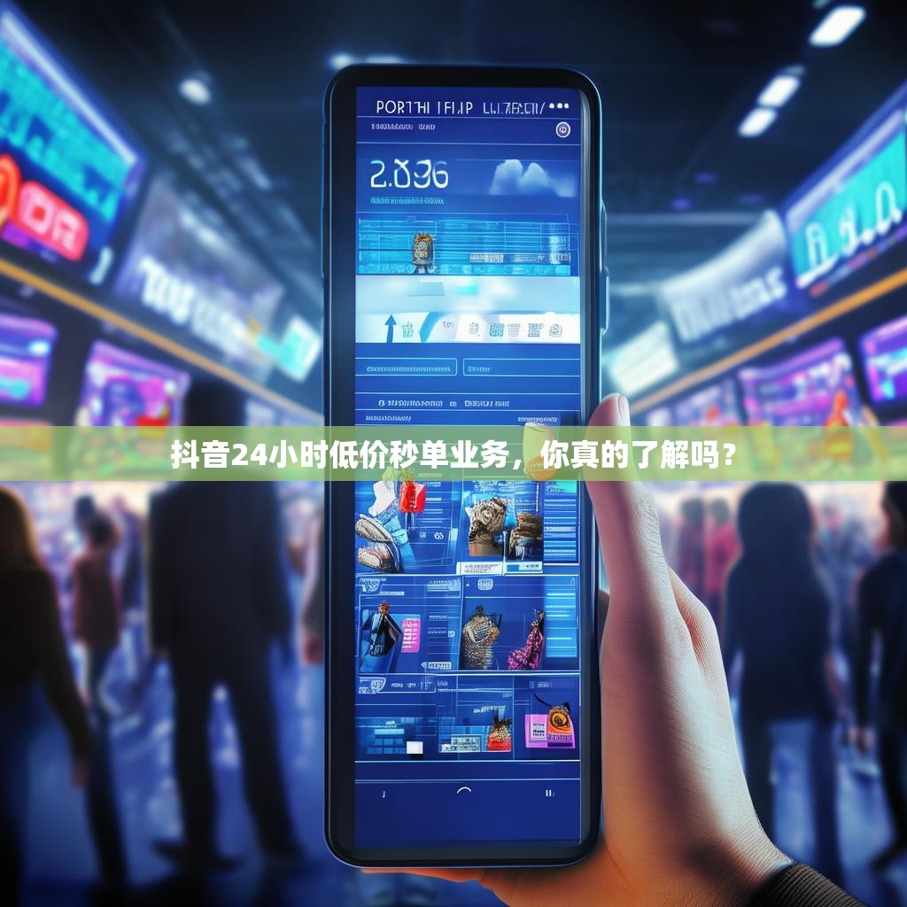 抖音24小时低价秒单业务，你真的了解吗？