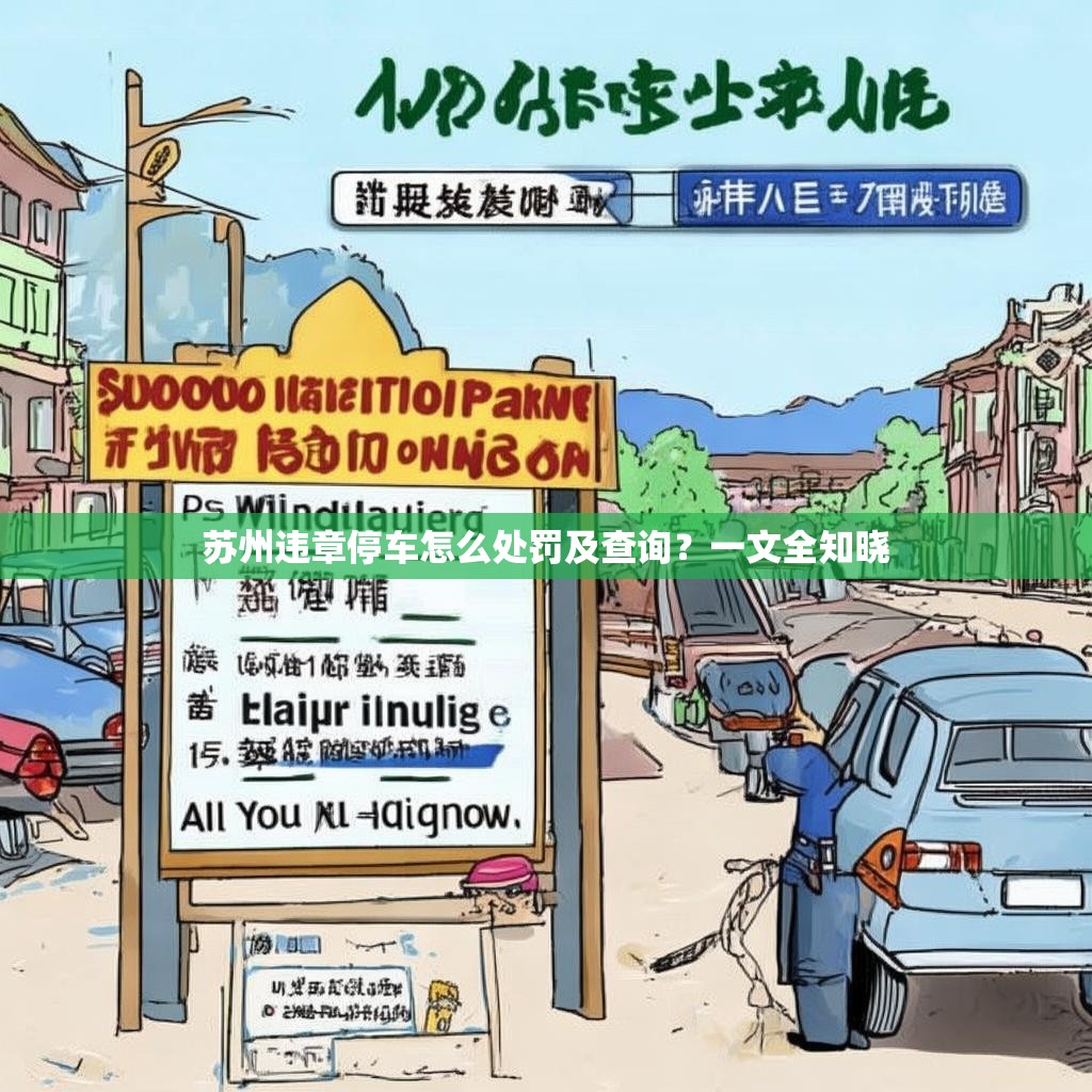 苏州违章停车怎么处罚及查询？一文全知晓