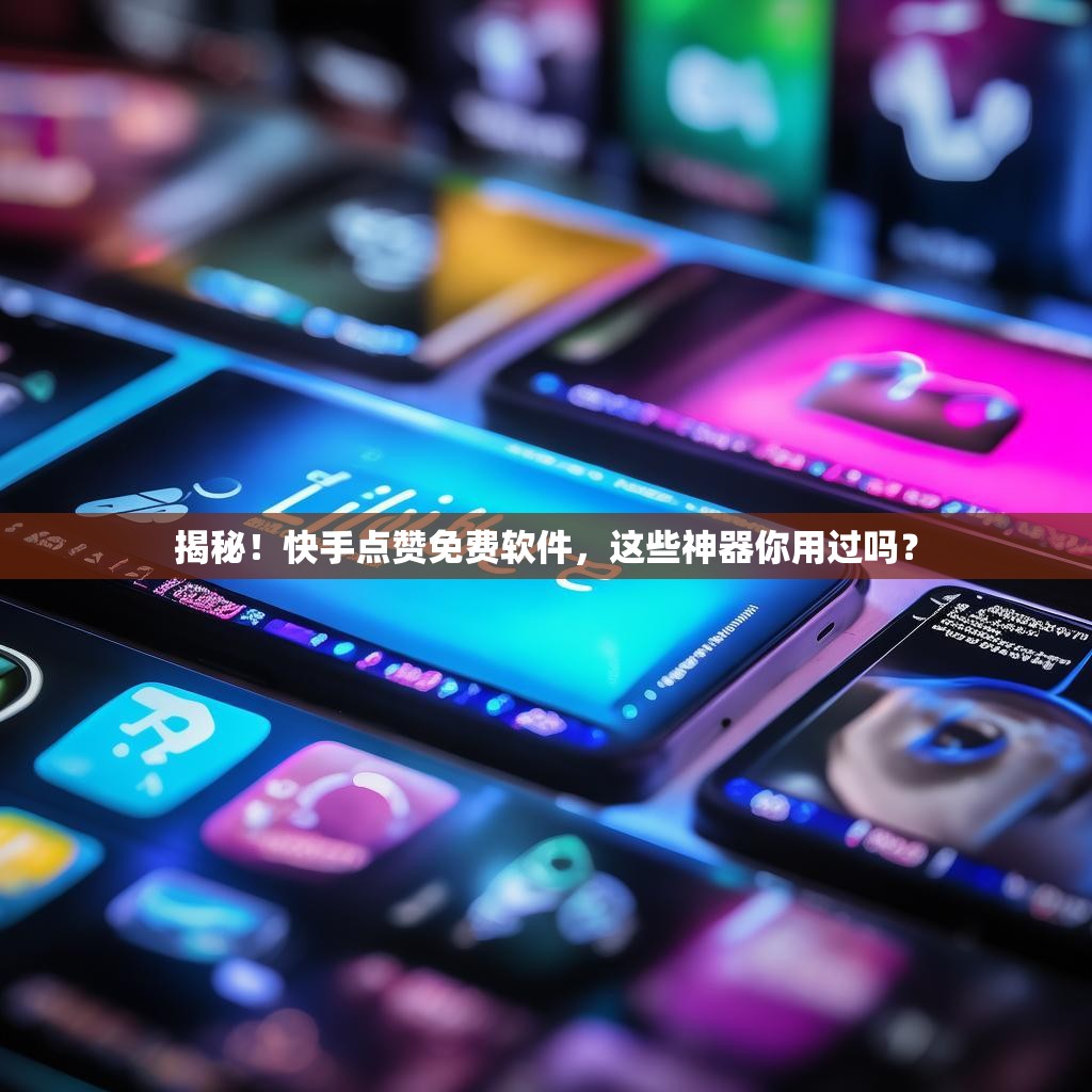 揭秘!快手点赞免费软件,这些神器你用过吗?