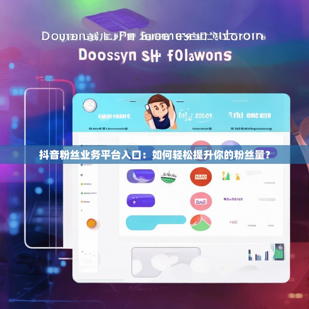 抖音粉丝业务平台入口：如何轻松提升你的粉丝量？