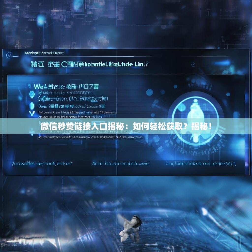 微信秒赞链接入口揭秘：如何轻松获取？揭秘！