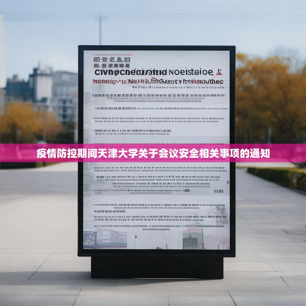 疫情防控期间天津大学关于会议安全相关事项的通知