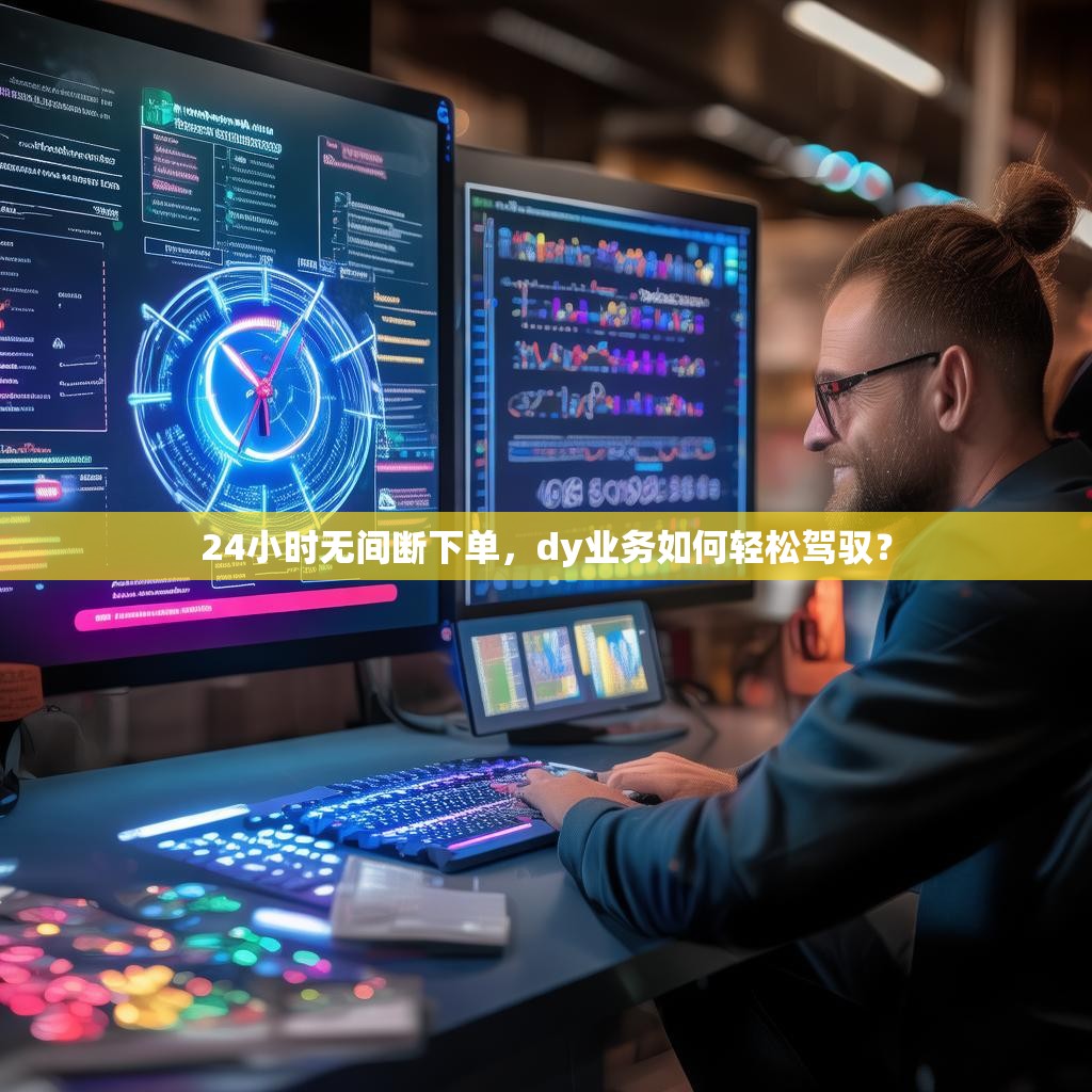 24小时无间断下单，dy业务如何轻松驾驭？