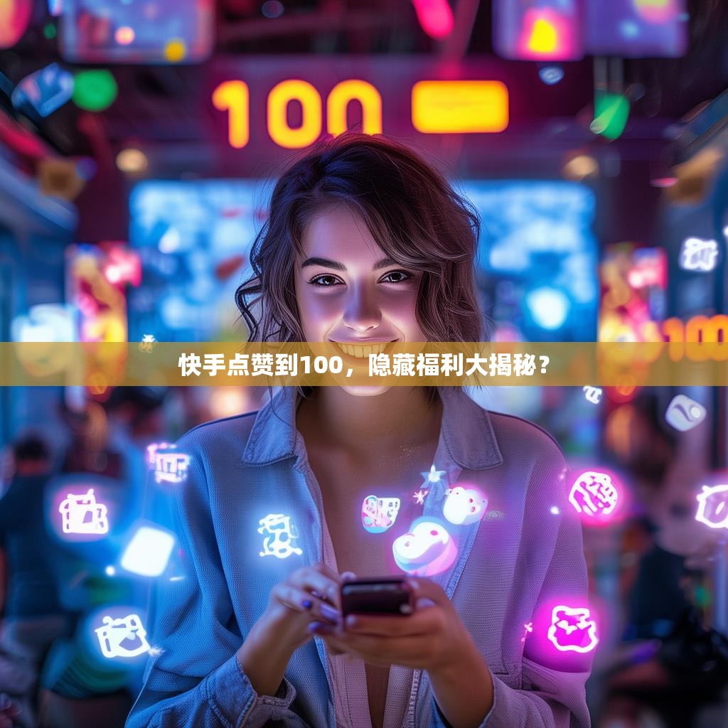 快手点赞到100，隐藏福利大揭秘？