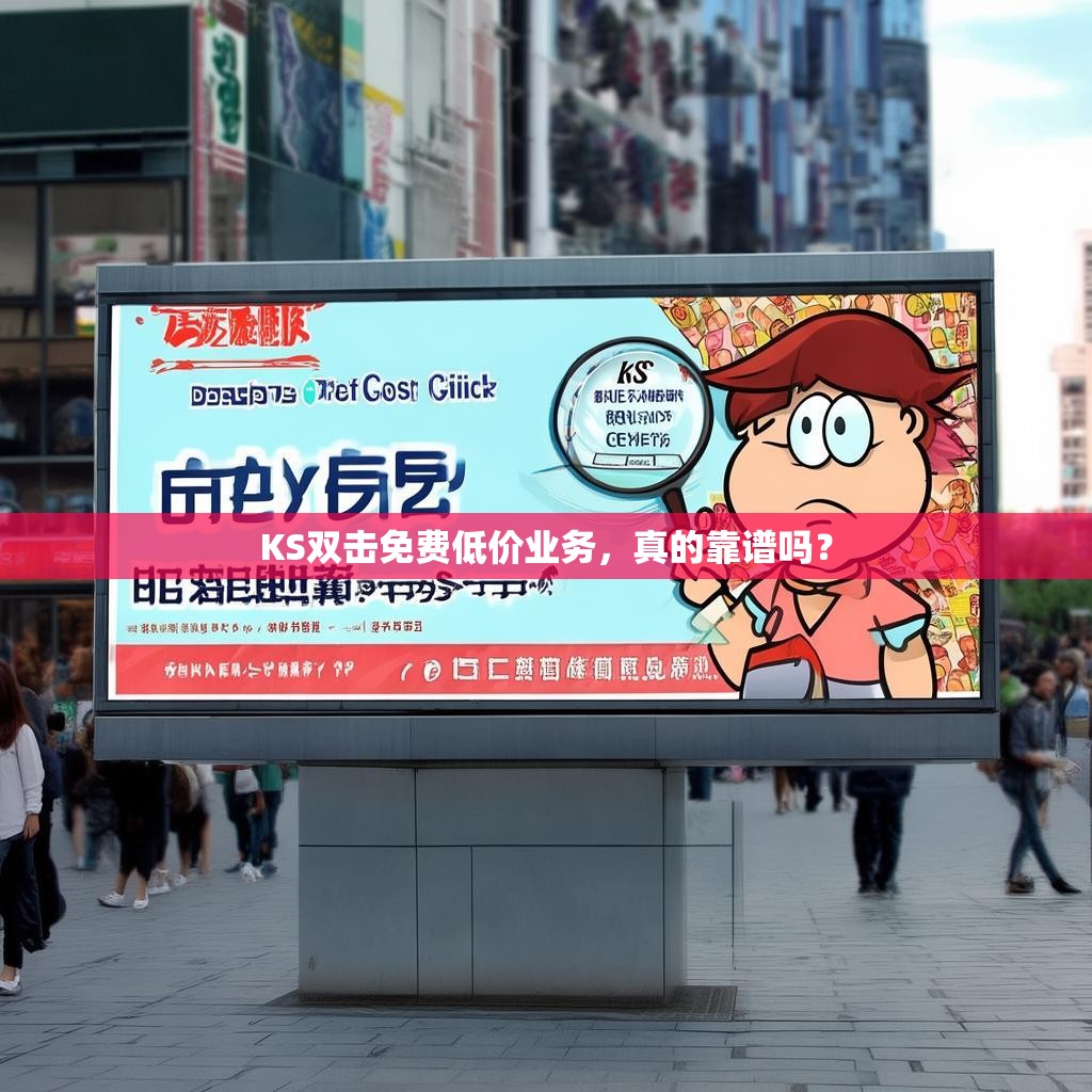 KS双击免费低价业务，真的靠谱吗？