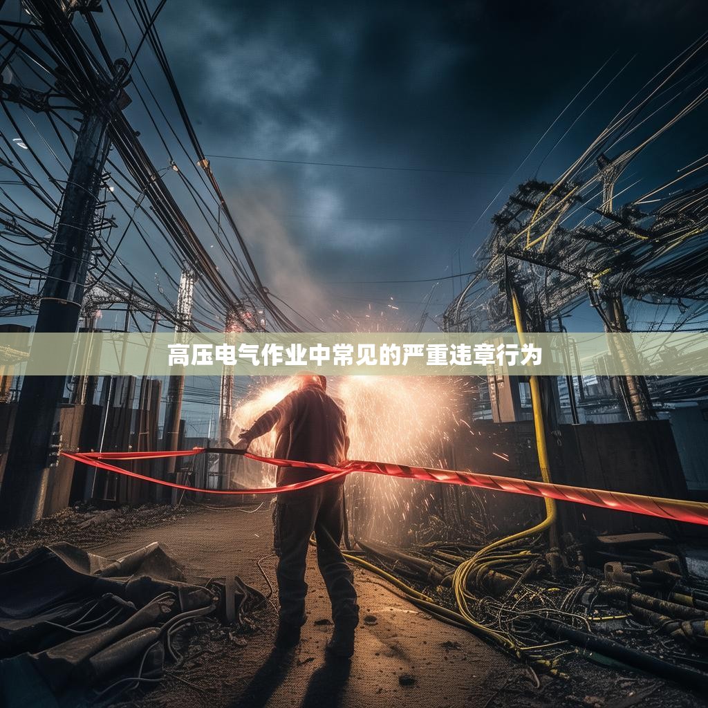 高压电气作业中常见的严重违章行为