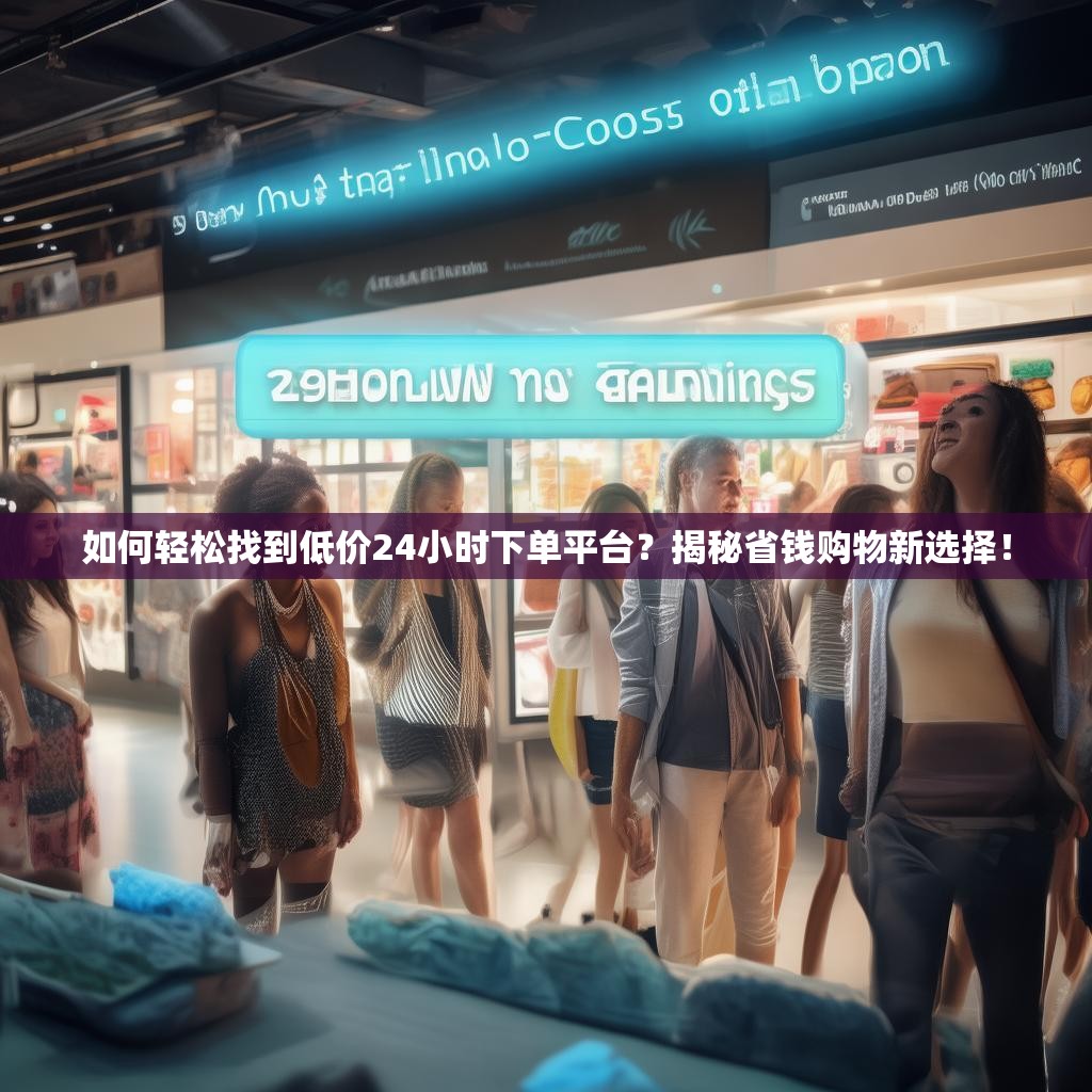 如何轻松找到低价24小时下单平台？揭秘省钱购物新选择！