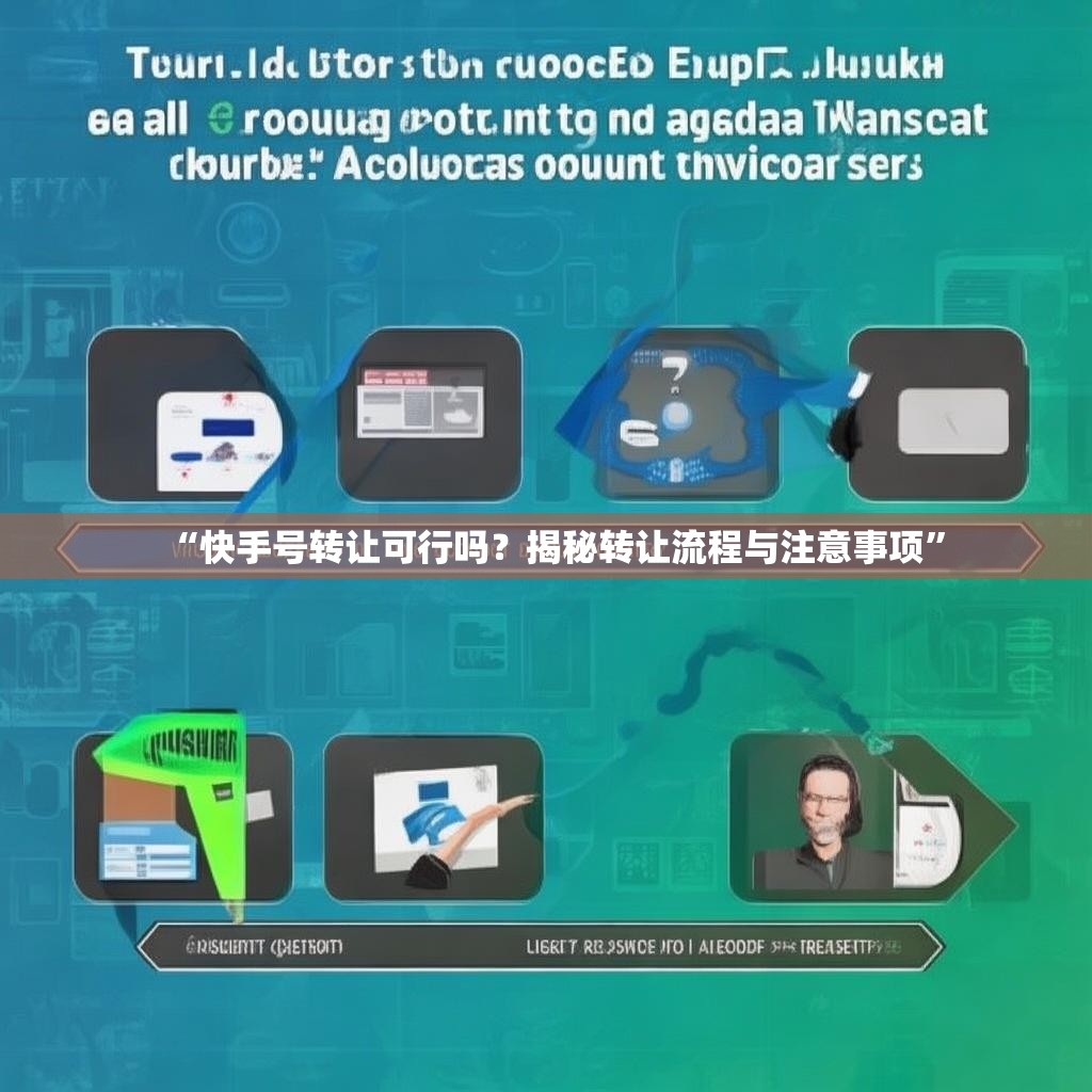 “快手号转让可行吗？揭秘转让流程与注意事项”
