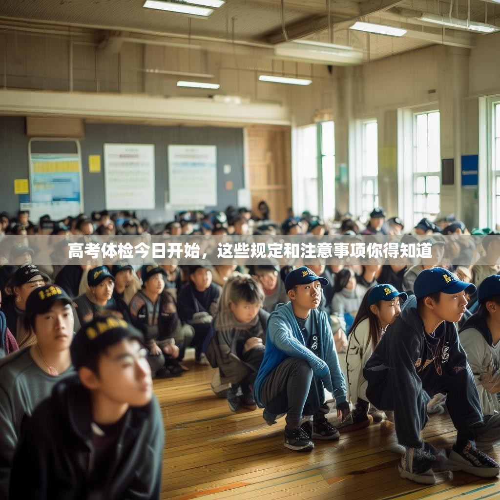 高考体检今日开始，这些规定和注意事项你得知道