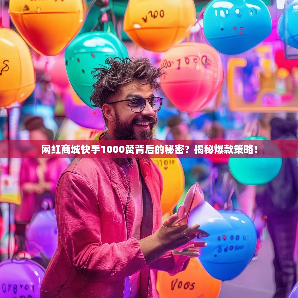 网红商城快手1000赞背后的秘密？揭秘爆款策略！