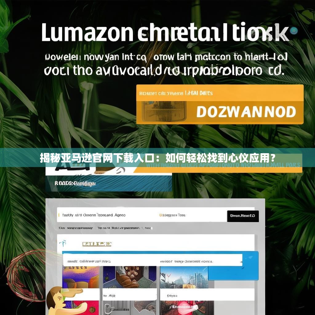 揭秘<strong><mark>亚马逊</mark></strong>官网下载入口：如何轻松找到心仪应用？