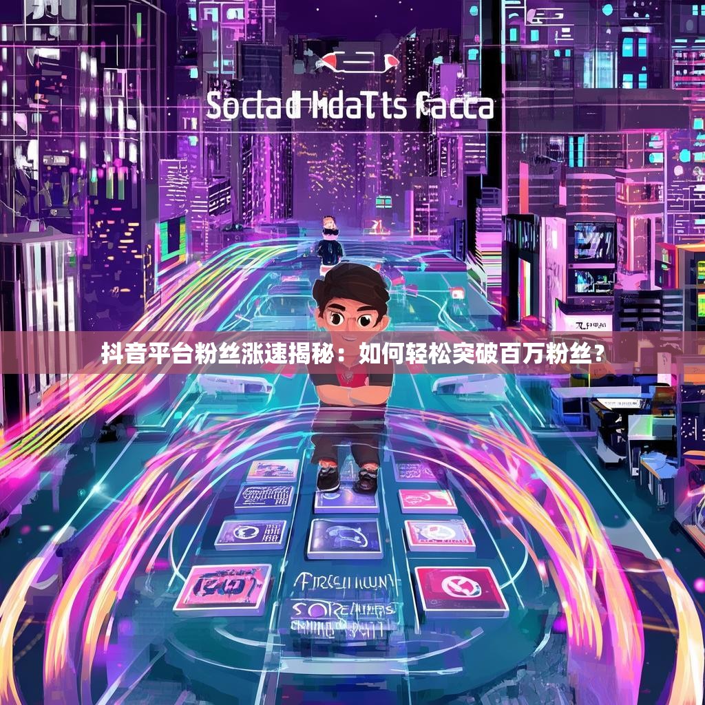 抖音平台粉丝涨速揭秘：如何轻松突破百万粉丝？