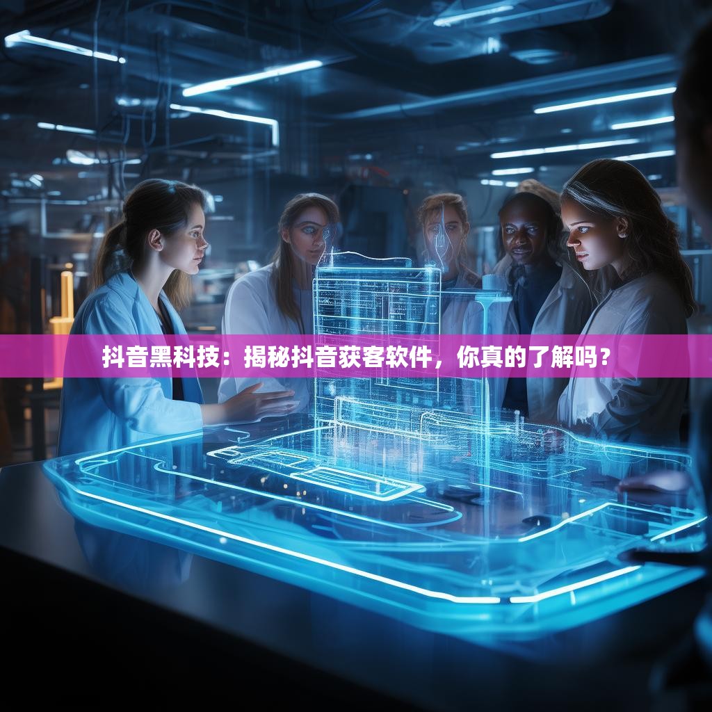 抖音黑科技:揭秘抖音获客软件,你真的了解吗?