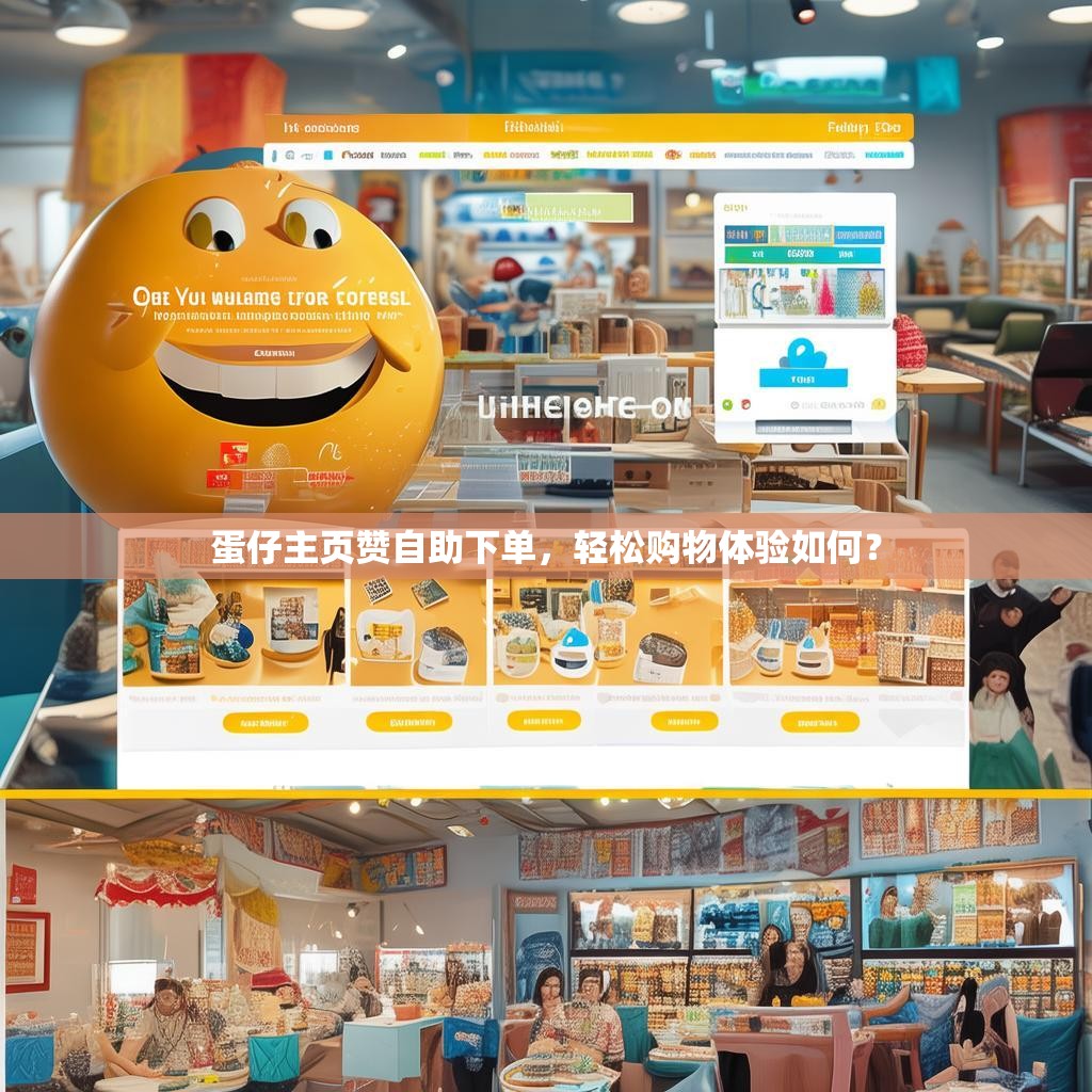 蛋仔主页赞自助下单，轻松购物体验如何？