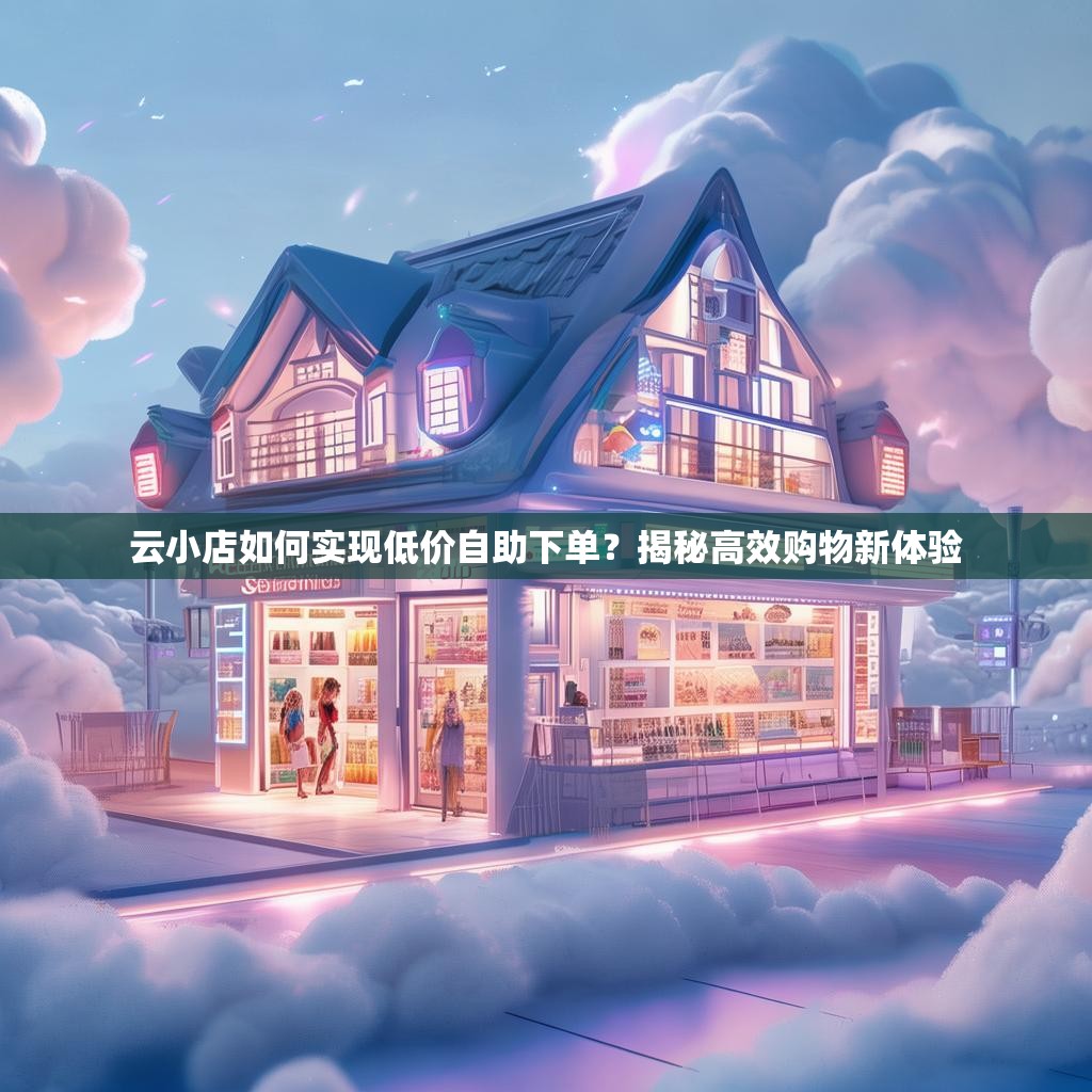 云小店如何实现低价自助下单?揭秘高效购物新体验