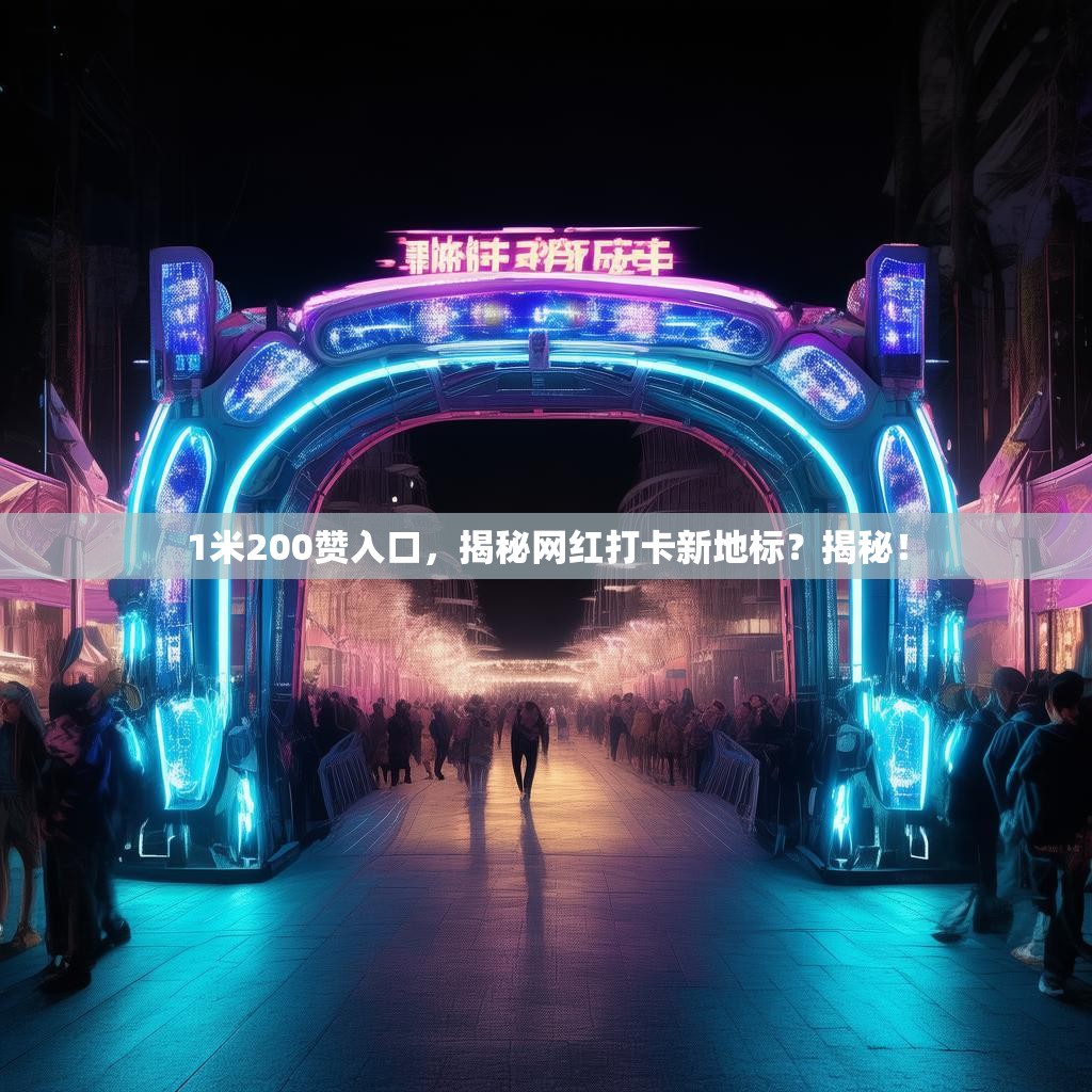 1米200赞入口,揭秘网红打卡新地标?揭秘!