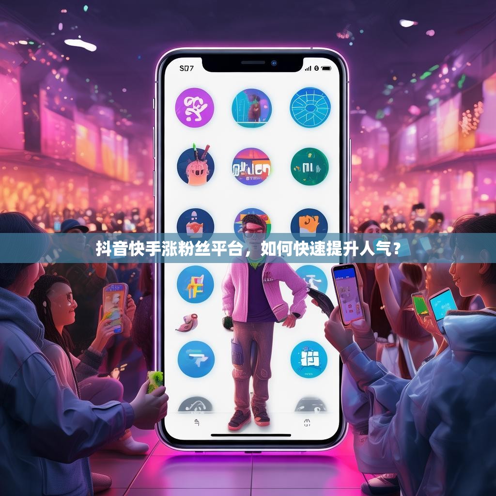 抖音快手涨粉丝平台,如何快速提升人气?
