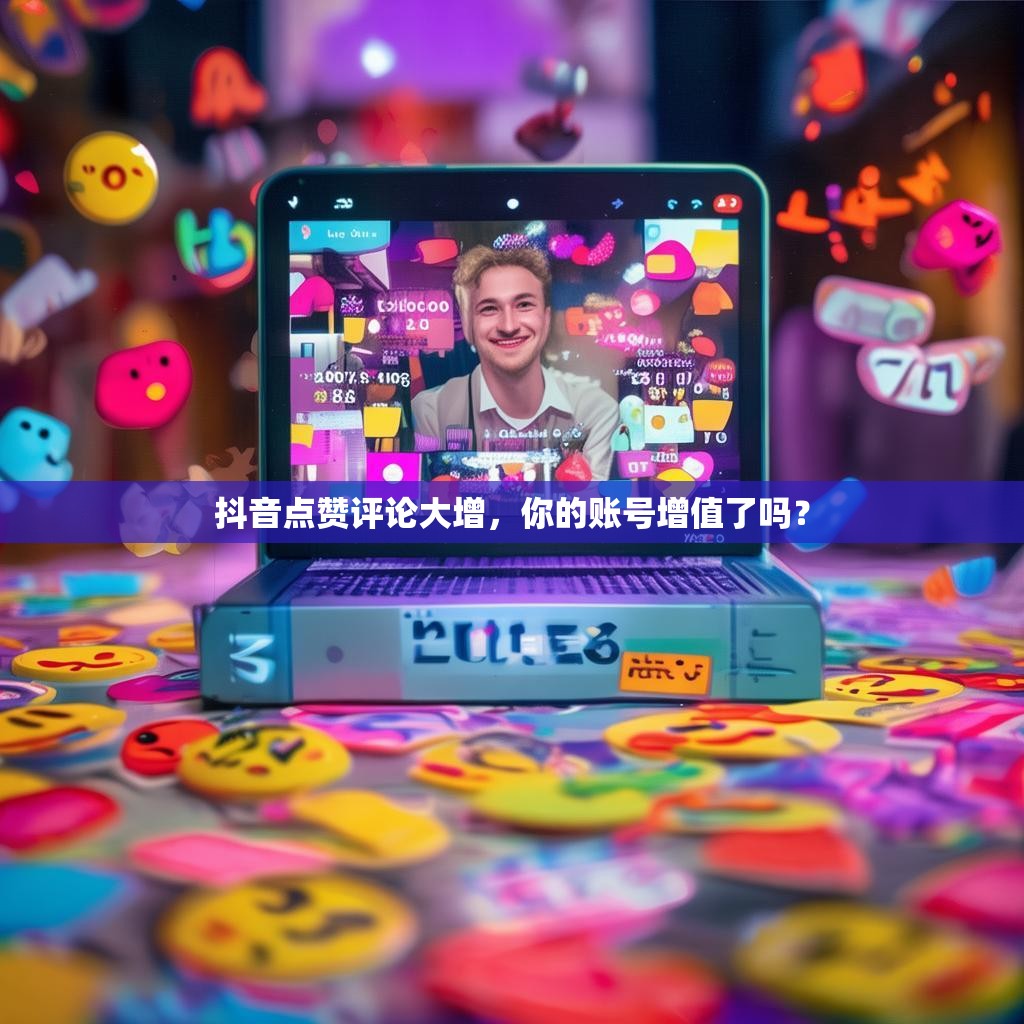 抖音点赞评论大增，你的账号增值了吗？