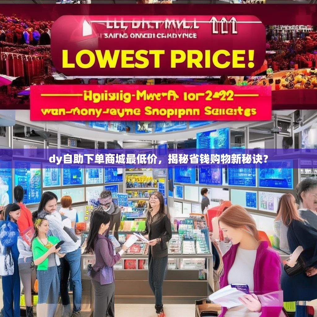 dy自助下单商城最低价，揭秘省钱购物新秘诀？