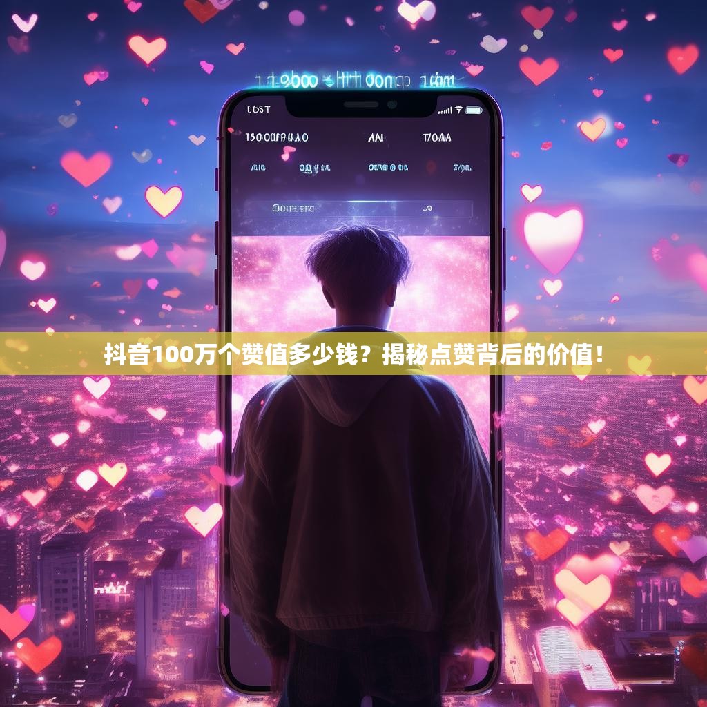 抖音100万个赞值多少钱？揭秘点赞背后的价值！