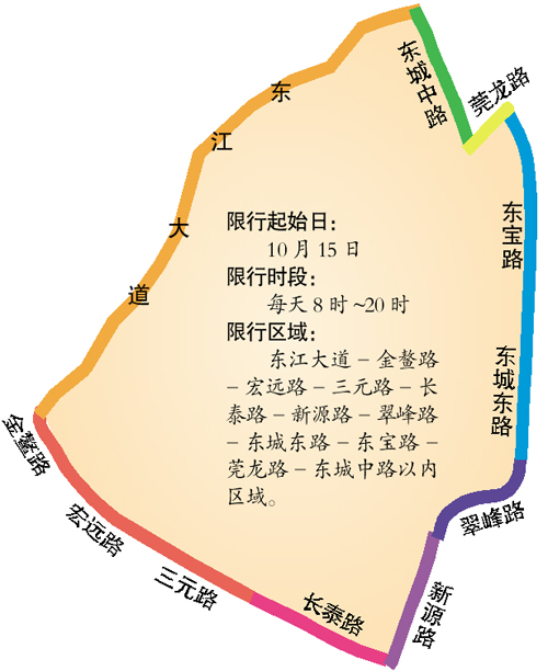 东莞环保限行计划调整，听取民意推迟实施并改时段